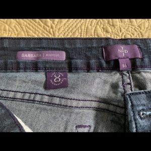 NYDJ Jeans - NYDJ Barbara Bootcut jeans size 16 dark wash NYDJ Jeans - NYDJ Barbara Bootcut jeans size 16 dark wash
